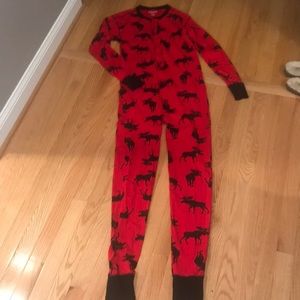 little blue house onesie